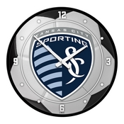 Sporting Kansas City: Soccer Ball - Modern Disc Wall Clock, MSKCTY-510-51