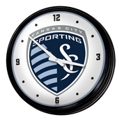 Sporting Kansas City: Retro Lighted Wall Clock, FNB-MSKCTY-550-01A