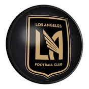 Los Angeles Football Club: Round Slimline Lighted Wall Sign, MSLAFC-130-01