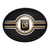 Los Angeles Football Club: Oval Slimline Lighted Wall Sign, FNB-MSLAFC-140-01A