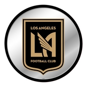 Los Angeles Football Club: Modern Disc Mirrored Wall Sign, MSLAFC-235-01