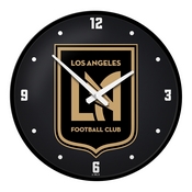 Los Angeles Football Club: Modern Disc Wall Clock, MSLAFC-510-01