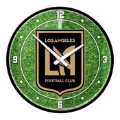 Los Angeles Football Club: Pitch - Modern Disc Wall Clock, MSLAFC-510-02