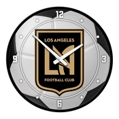 Los Angeles Football Club: Soccer Ball - Modern Disc Wall Clock, MSLAFC-510-51