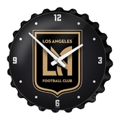 Los Angeles Football Club: Bottle Cap Wall Clock, MSLAFC-540-01
