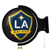 LA Galaxy: Original Round Rotating Lighted Wall Sign, MSLAGX-115-01