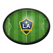 LA Galaxy: Pitch - Oval Slimline Lighted Wall Sign, MSLAGX-140-03
