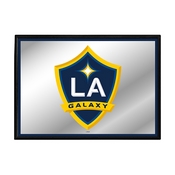 LA Galaxy: Framed Mirrored Wall Sign, FNB-MSLAGX-265-01A