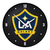 LA Galaxy: Modern Disc Wall Clock, MSLAGX-510-01