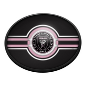 Inter Miami CF: Oval Slimline Lighted Wall Sign, FNB-MSMIAM-140-01A