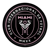 Inter Miami CF: Modern Disc Wall Sign, MSMIAM-230-01