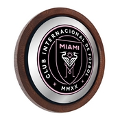 Inter Miami CF: Barrel Top Framed Mirror Mirrored Wall Sign, FNB-MSMIAM-245-01A