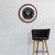 Inter Miami CF: Barrel Top Framed Mirror Mirrored Wall Sign, FNB-MSMIAM-245-01A