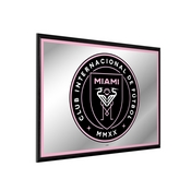 Inter Miami CF: Framed Mirrored Wall Sign, FNB-MSMIAM-265-01A
