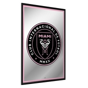 Inter Miami CF: Framed Mirrored Wall Sign, FNB-MSMIAM-265-01A