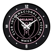 Inter Miami CF: Modern Disc Wall Clock, MSMIAM-510-01