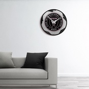 Inter Miami CF: Soccer Ball - Modern Disc Wall Clock, MSMIAM-510-51
