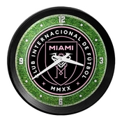 Inter Miami CF: Pitch - Ribbed Frame Wall Clock, MSMIAM-530-02
