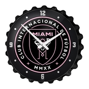Inter Miami CF: Bottle Cap Wall Clock, MSMIAM-540-01