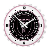 Inter Miami CF: Bottle Cap Lighted Wall Clock, MSMIAM-545-01