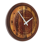 Inter Miami CF: Branded "Faux" Barrel Top Clock, MSMIAM-560-02
