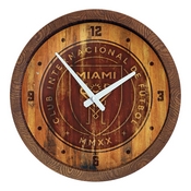 Inter Miami CF: Branded "Faux" Barrel Top Clock, MSMIAM-560-02