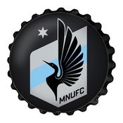 Minnesota United FC: Bottle Cap Wall Sign, MSMINN-210-01