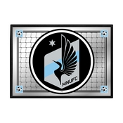 Minnesota United FC: Team Spirit - Framed Mirrored Wall Sign, FNB-MSMINN-265-02