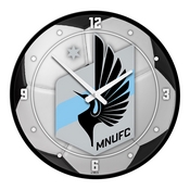 Minnesota United FC: Soccer Ball - Modern Disc Wall Clock, MSMINN-510-51