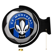 CF MontrÃƒÂ©al: Soccer Ball - Original Round Rotating Lighted Wall Sign, MSMONT-115-51