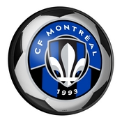 CF MontrÃƒÂ©al: Soccer - Round Slimline Lighted Wall Sign, MSMONT-130-51