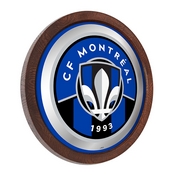 CF Montreal: Barrel Top Framed Mirror Mirrored Wall Sign, FNB-MSMONT-245-01A