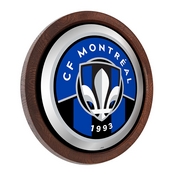 CF Montreal: Barrel Top Framed Mirror Mirrored Wall Sign, FNB-MSMONT-245-01A