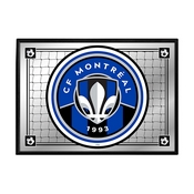 CF Montreal: Team Spirit - Framed Mirrored Wall Sign, FNB-MSMONT-265-02