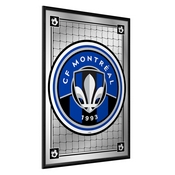 CF Montreal: Team Spirit - Framed Mirrored Wall Sign, FNB-MSMONT-265-02