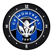 CF MontrÃƒÂ©al: Modern Disc Wall Clock, MSMONT-510-01