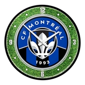 CF MontrÃƒÂ©al: Pitch - Modern Disc Wall Clock, MSMONT-510-02