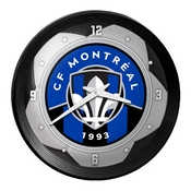 CF MontrÃƒÂ©al: Soccer Ball - Ribbed Frame Wall Clock, MSMONT-530-51