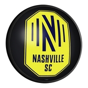 Nashville SC: Round Slimline Lighted Wall Sign, MSNASH-130-01