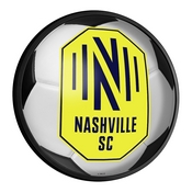 Nashville SC: Soccer - Round Slimline Lighted Wall Sign, MSNASH-130-51
