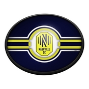 Nashville SC: Oval Slimline Lighted Wall Sign, FNB-MSNASH-140-01A