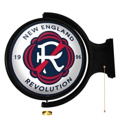New England Revolution: Original Round Rotating Lighted Wall Sign, MSNERV-115-01