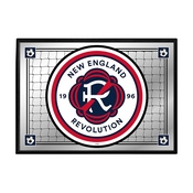 New England Revolution: Team Spirit - Framed Mirrored Wall Sign, FNB-MSNERV-265-02