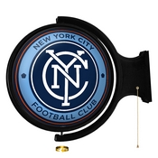 New York City FC: Original Round Rotating Lighted Wall Sign, MSNYFC-115-01