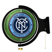 New York City FC: Pitch - Original Round Rotating Lighted Wall Sign, MSNYFC-115-02