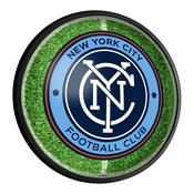 New York City FC: Pitch - Round Slimline Lighted Wall Sign, MSNYFC-130-02