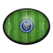 New York City FC: Pitch - Oval Slimline Lighted Wall Sign, MSNYFC-140-03