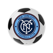New York City FC: Soccer Ball - Edge Glow Lighted Wall Sign, MSNYFC-150-51