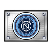 New York City FC: Team Spirit - Framed Mirrored Wall Sign, FNB-MSNYFC-265-02