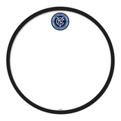 New York City FC: Modern Disc Dry Erase Wall Sign, MSNYFC-612-01